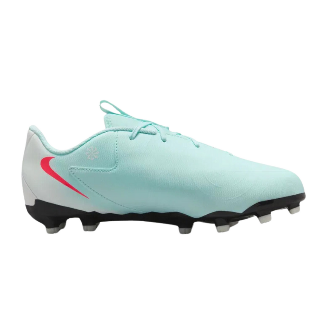 Jr Phantom GX II Academy FG/MG - Mint/Atomic Red/Off Noir by Nike at NUMBER 10 - Buy Now!