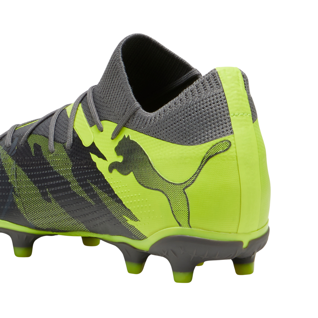 Future 7 Match Rush FG/AG - Strong Gray/Cool Dark Gray/Electric Lime - Puma - NUMBER 10