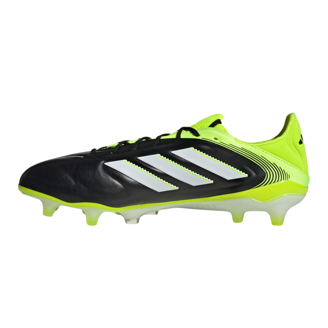 Copa Pure III FG - Core Black/Cloud White/Lucid Lemon by adidas at NUMBER 10 - Buy Now!