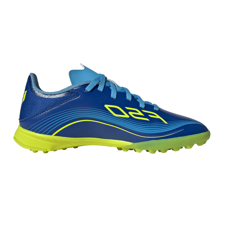 Kids Messi F50 League TF - Royal Blue/Solar Yellow/Semi Blue Burst