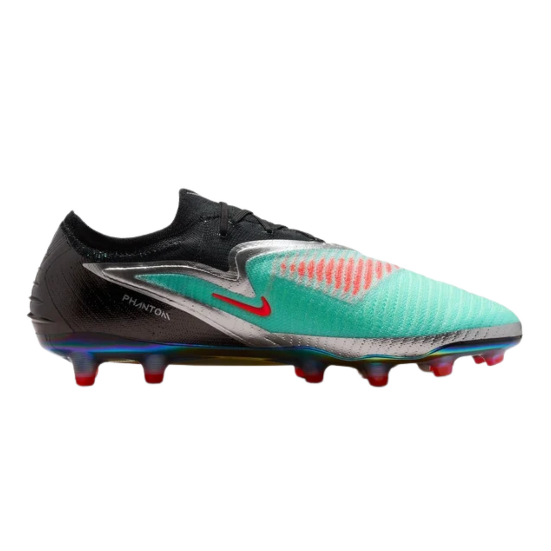 Phantom 6 Low Elite LE AG-Pro - Chrome/Black by Nike at NUMBER 10 - Buy Now!