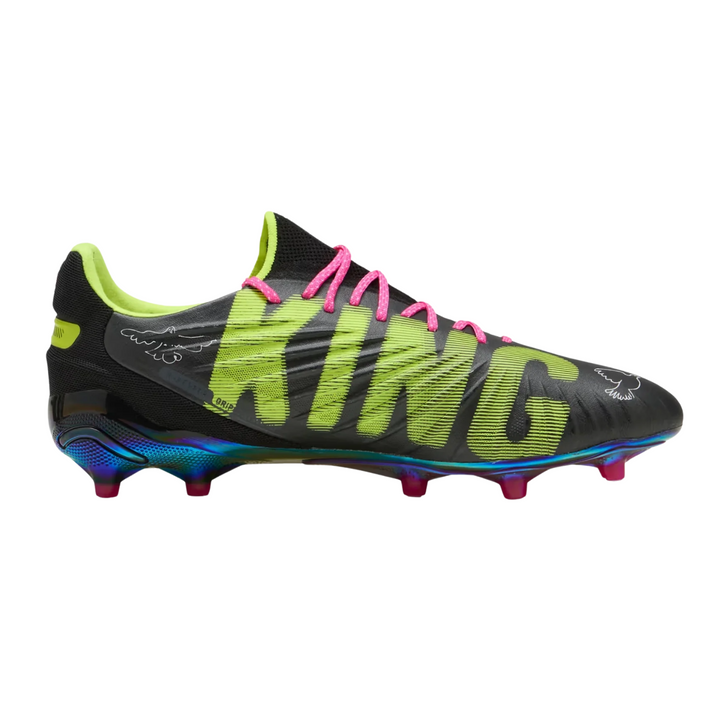 King Ultimate X KidSuper FG - Black/Electric Lime/Strong Gray/Ravish/White