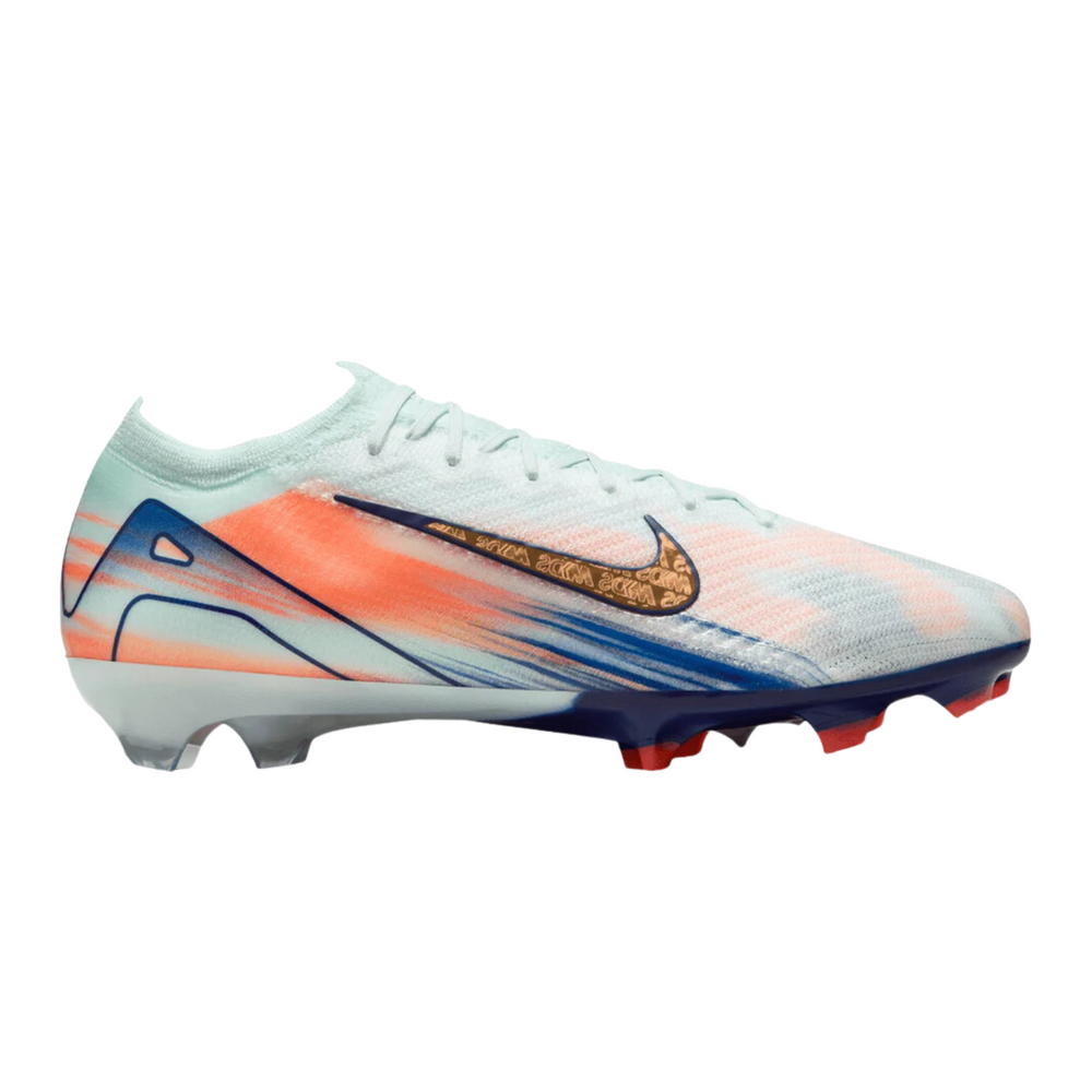 Zoom Vapor 16 Elite MDS FG - Barely Green/Metallic Gold Coin/Crimson Pulse by Nike at NUMBER 10 - Buy Now!
