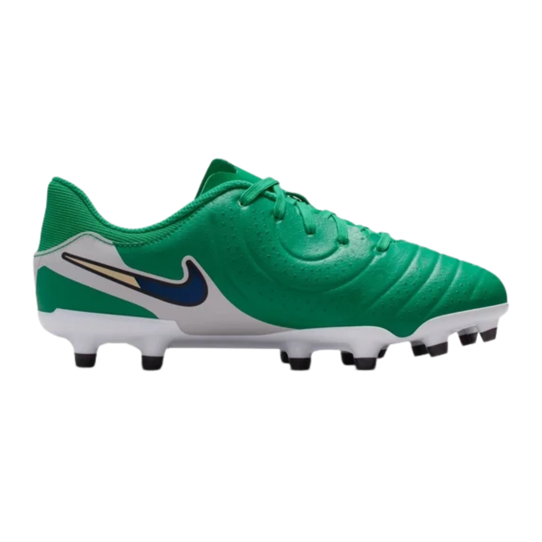 Jr Legend 10 Academy FG/MG LV8 - Stadium Green/Dark Obsidian by Nike at NUMBER 10 - Buy Now!