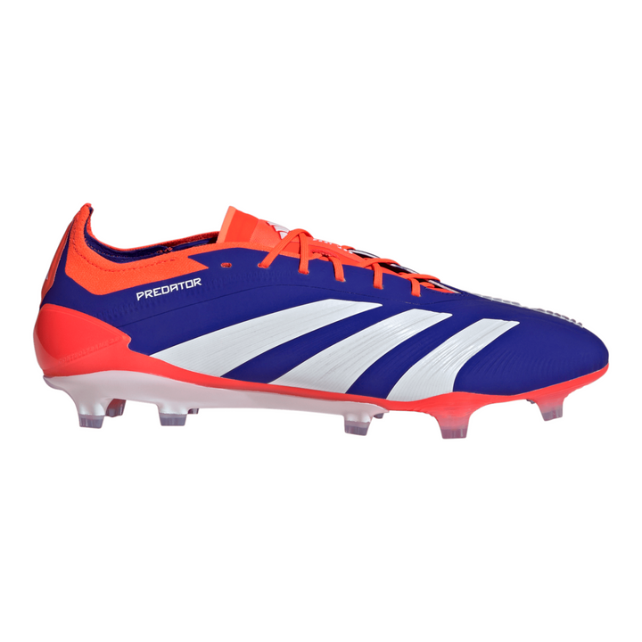 Predator Elite FG - Lucid Blue/White/Solar Red - adidas - NUMBER 10