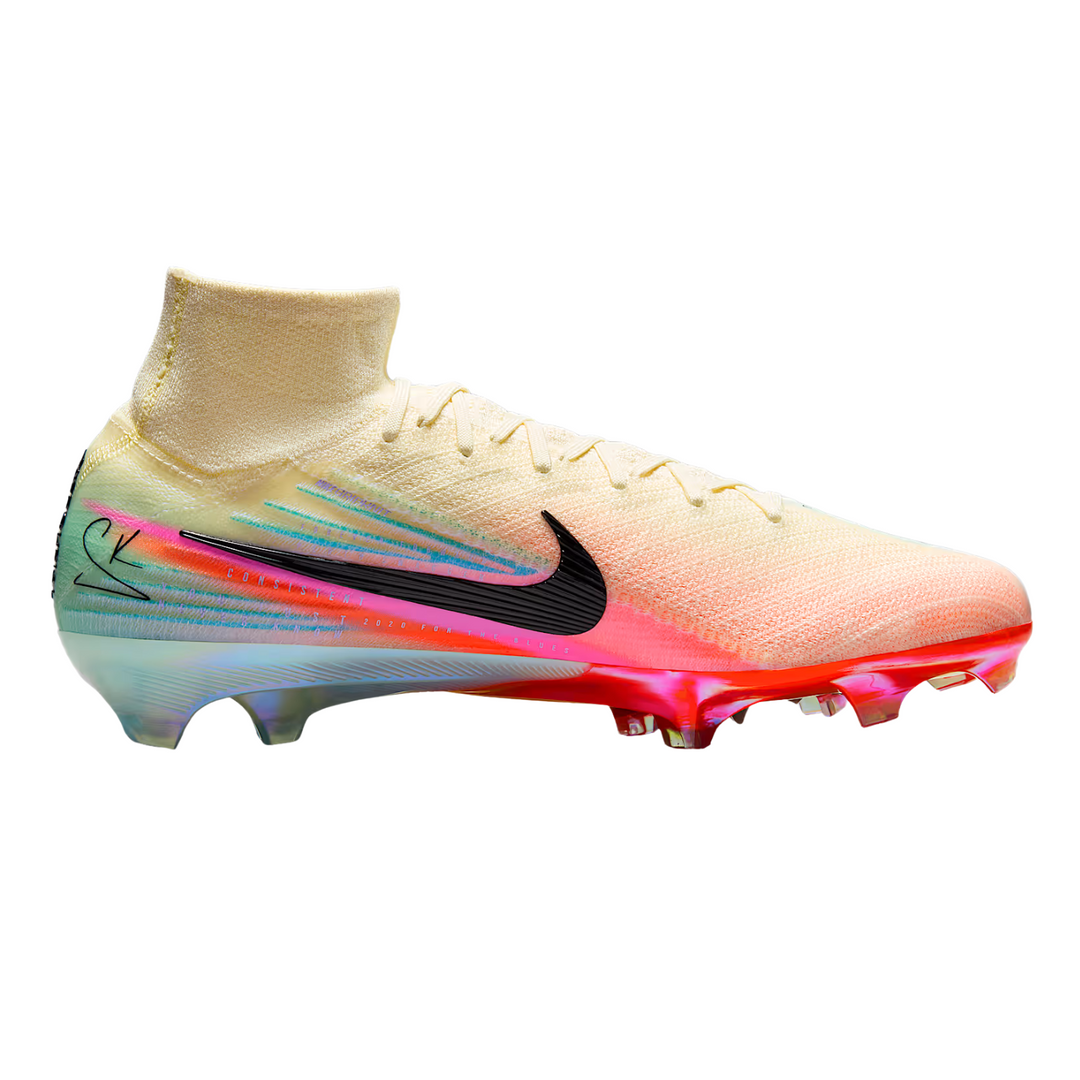 Zoom Superfly 10 Elite FG 'Sam Kerr' - Pale Ivory/Black by Nike at NUMBER 10 - Buy Now!