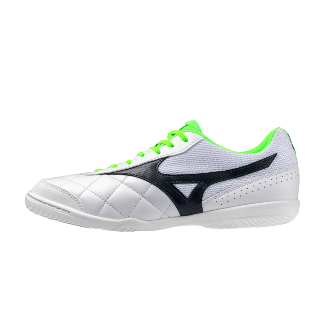 Morelia Sala Club TF - White/India Ink by Mizuno at NUMBER 10 - Buy Now!