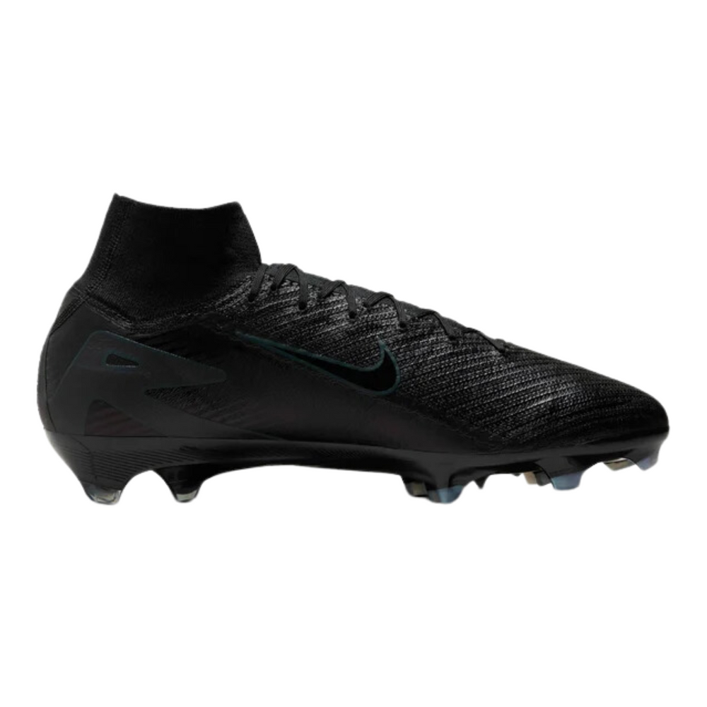 Zoom Superfly 10 Elite FG - Black/Deep Jungle/Black by Nike at NUMBER 10 - Buy Now!