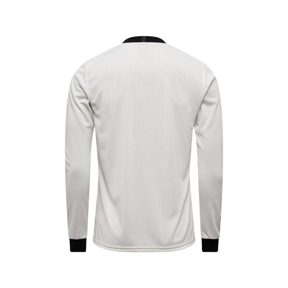 Germany 125th Anniversary L/S Shirt 25/26 - Cloud White/Black by adidas at NUMBER 10 - Buy Now!