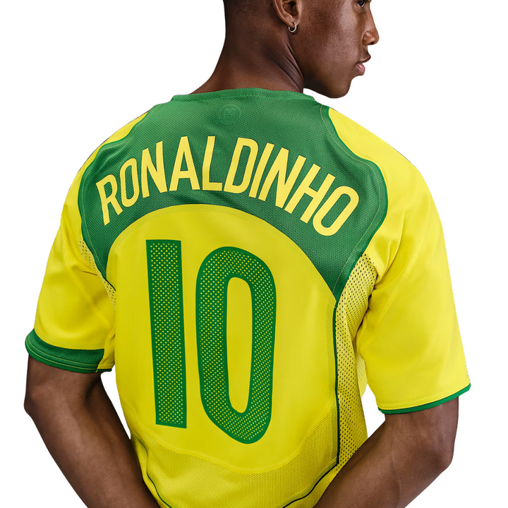 Ronaldinho Brazil 2004 Reissued Home Shirt