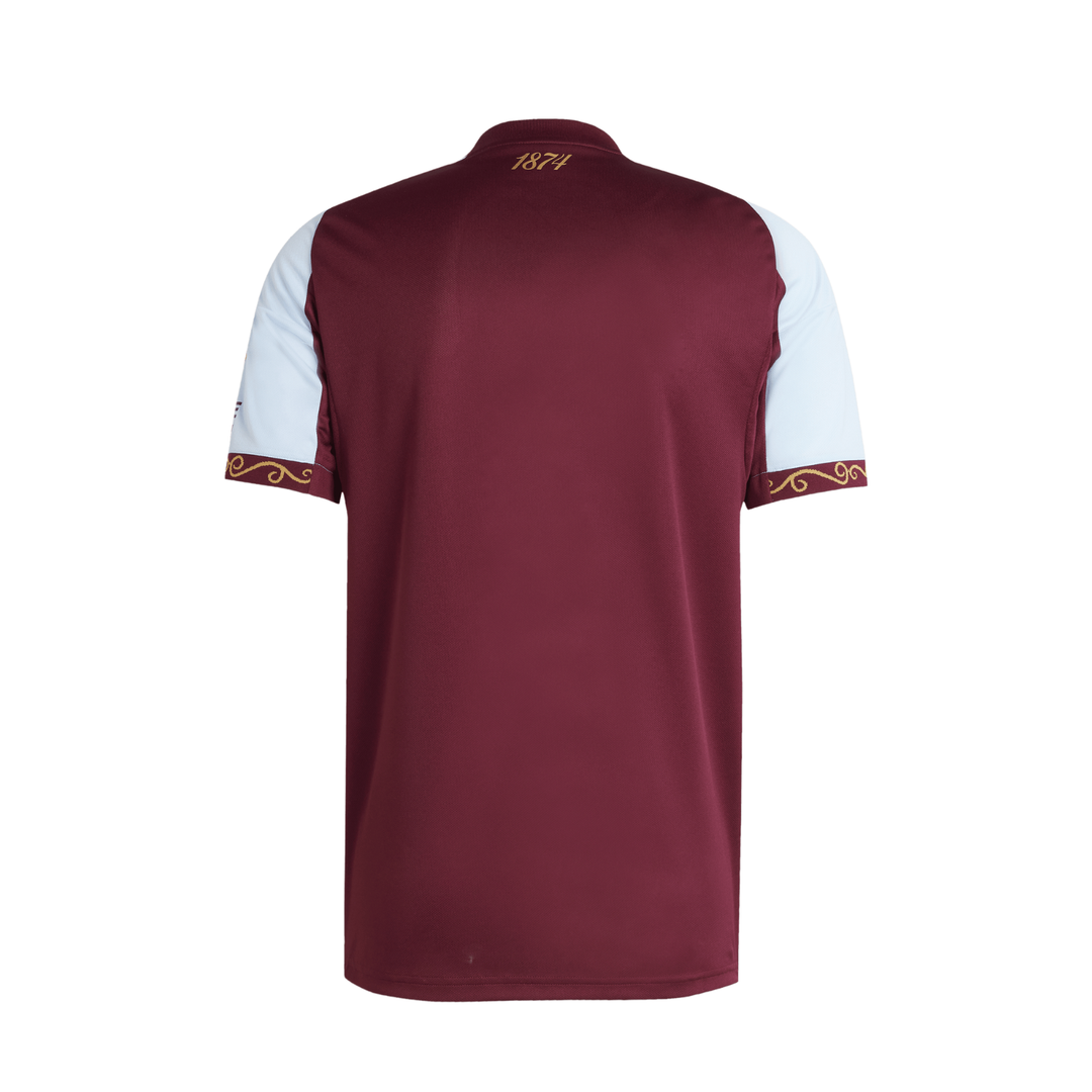 Aston Villa Home Shirt 25/26 by adidas at NUMBER 10 - Buy Now!
