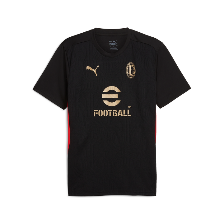 AC Milan Training Shirt 24/25 -Black/For All Time Red