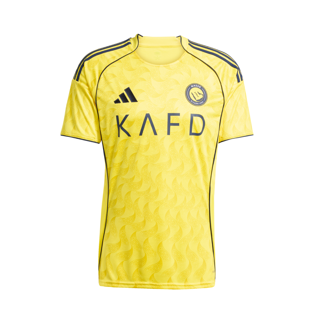 Al Nassr Stadium Home Shirt 25/26 by adidas at NUMBER 10 - Buy Now!