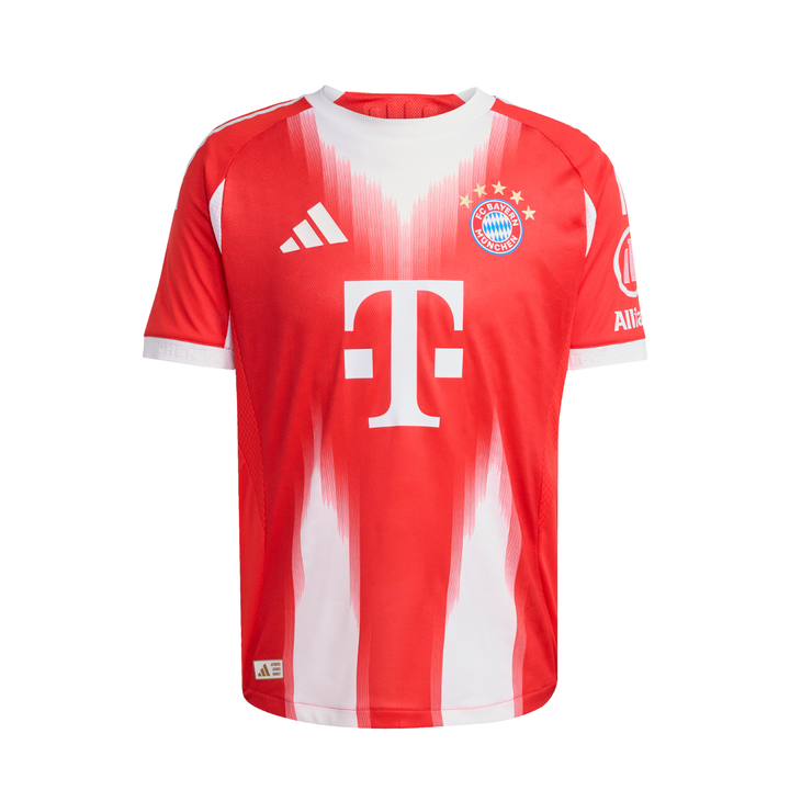 FC Bayern Munich Authentic Home Shirt 25/26 by adidas at NUMBER 10 - Buy Now!