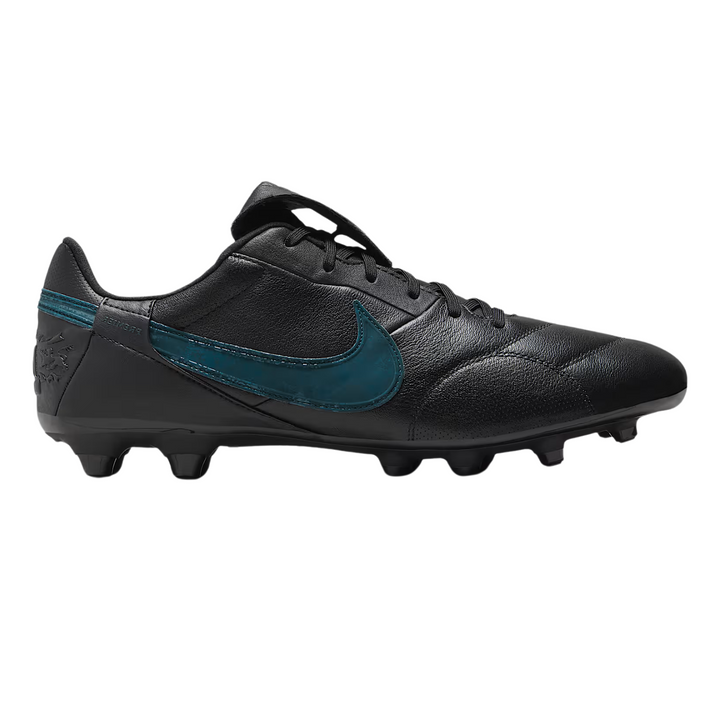 The Nike Premier III FG - Black/Black/Deep Jungle