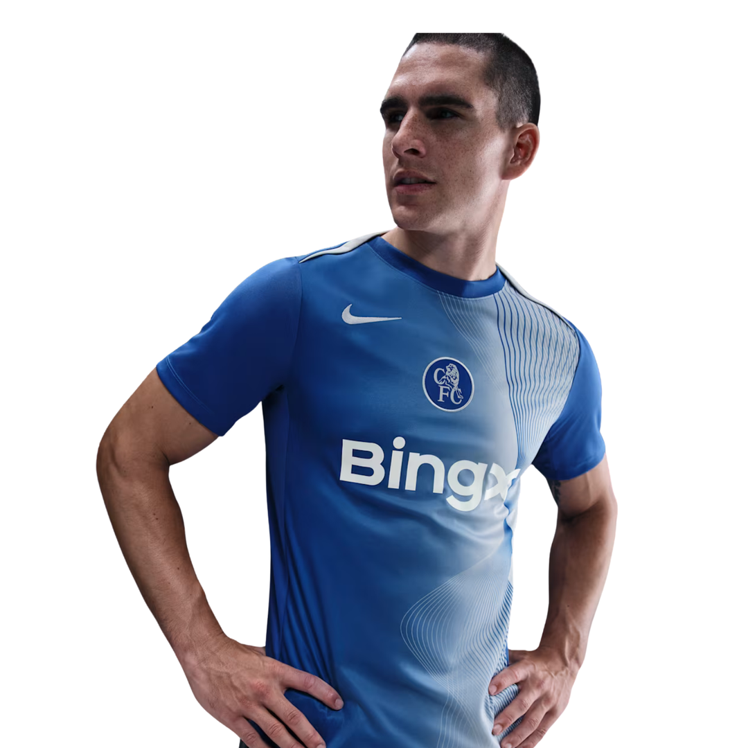 Chelsea Third Pre-Match 25/26 by Nike at NUMBER 10 - Buy Now!