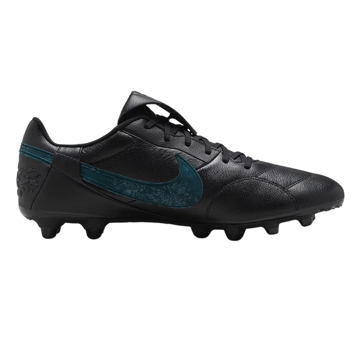 The Nike Premier III FG - Black/Black/Deep Jungle