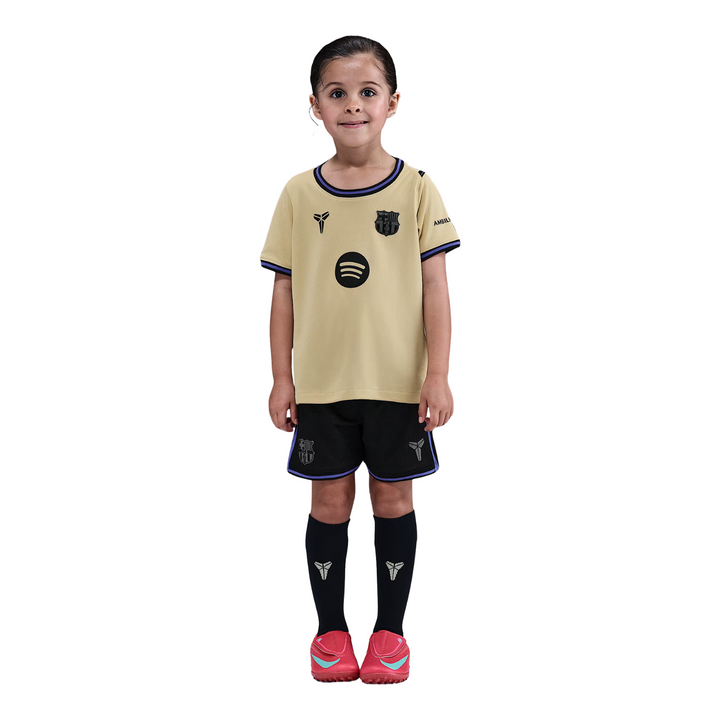FC Barcelona Little Kids Away Kit 25/26 by Nike at NUMBER 10 - Buy Now!