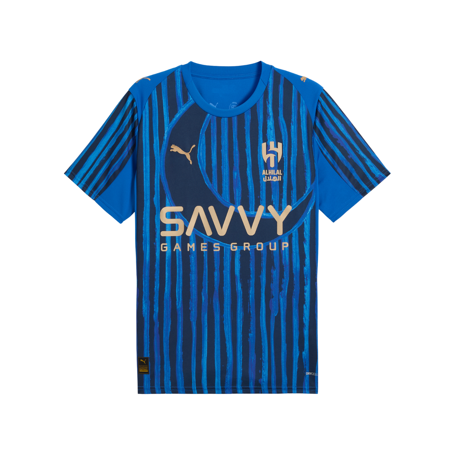 鹿児島城西高校　サッカー応援 Tシャツ Lサイズ 青 164.jpg