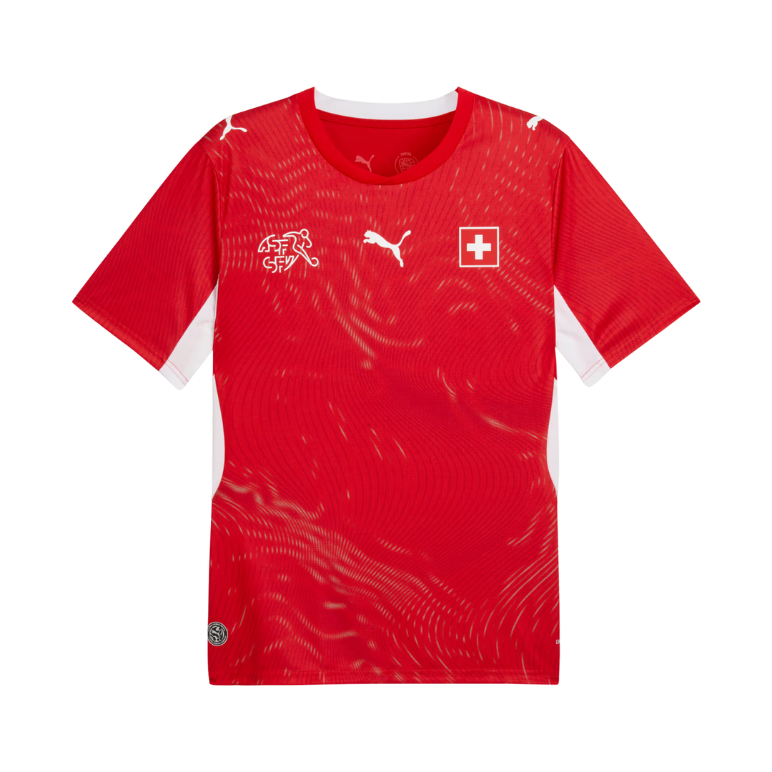Switzerland Stadium Home Shirt 26 by Puma at NUMBER 10 - Buy Now!