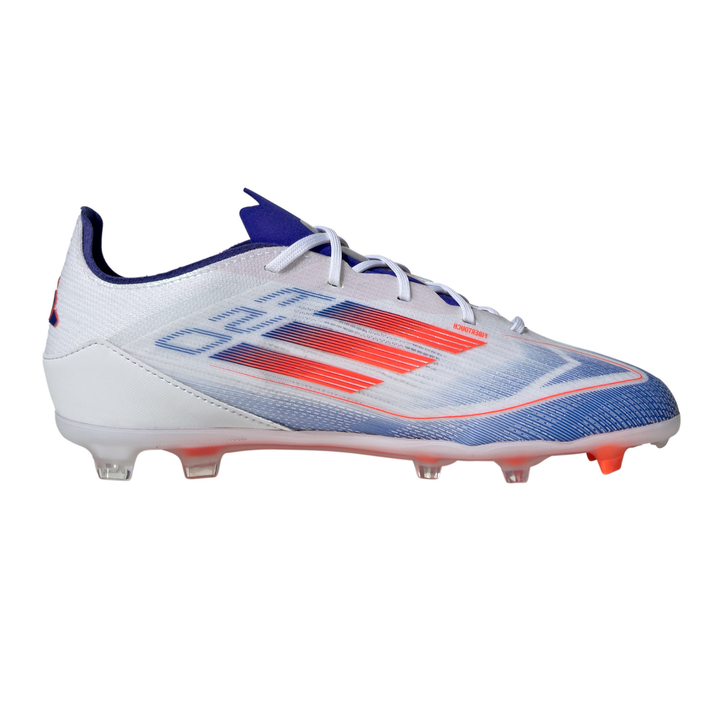 Kids F50 Pro FG - Cloud White/Solar Red/Lucid Blue by adidas at NUMBER 10 - Buy Now!
