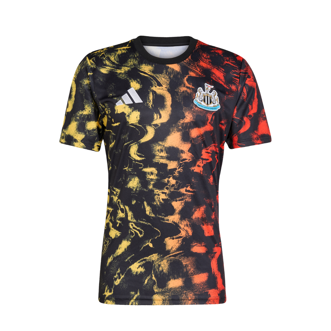 Newcastle United Pre-Match Shirt 25/26 by adidas at NUMBER 10 - Buy Now!