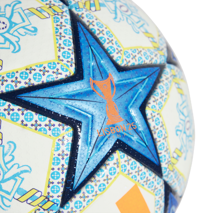 UEFA Women's Champions League Knock Out Phase Pro Ball 24/25 - White/Orange/Night Sky/Pantone