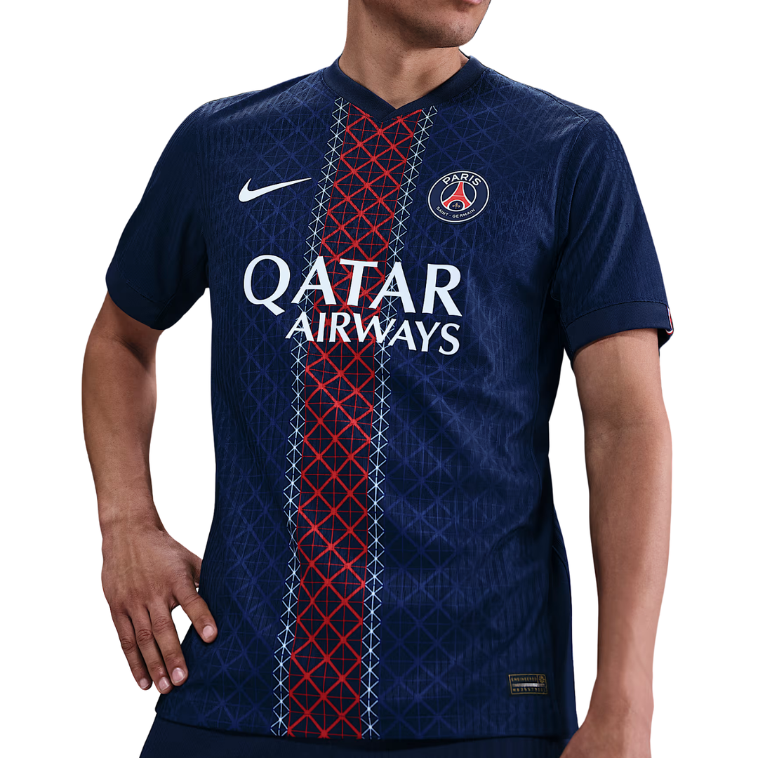 Paris Saint Germain Match Home Shirt 25/26 by Nike at NUMBER 10 - Buy Now!