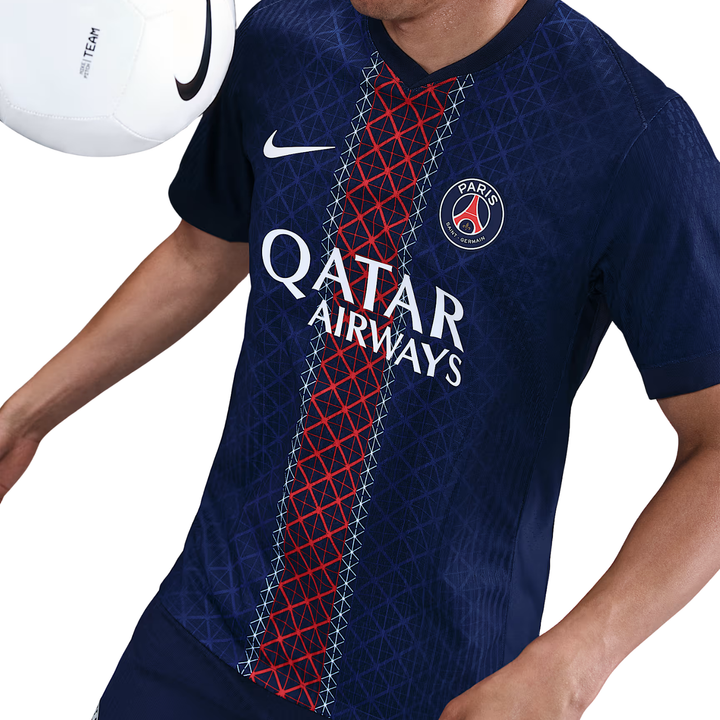 Paris Saint Germain Match Home Shirt 25/26 by Nike at NUMBER 10 - Buy Now!