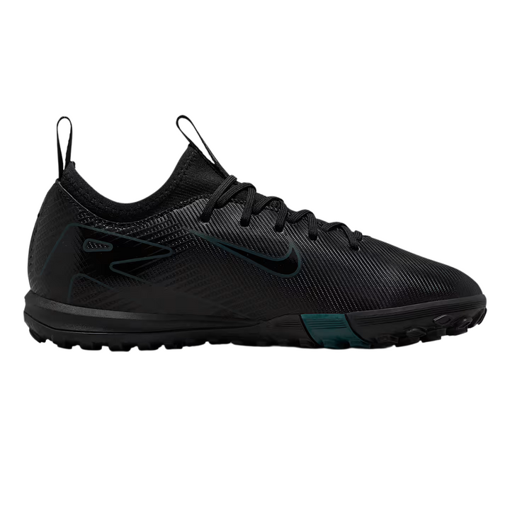 Jr Zoom Vapor 16 Academy TF - Black/Deep Jungle/Black