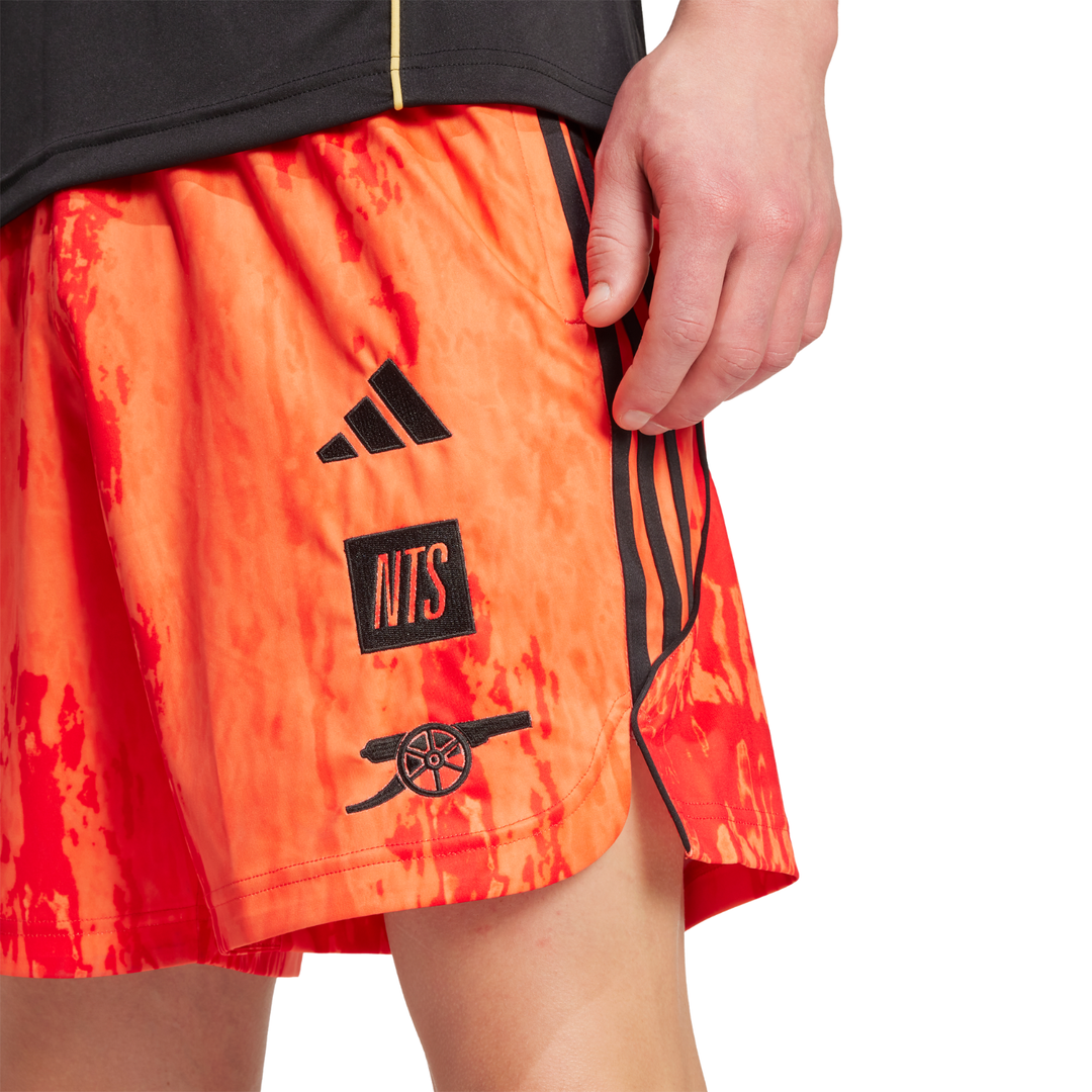 Arsenal X NTS UBP Shorts - Unity Orange/Active Red