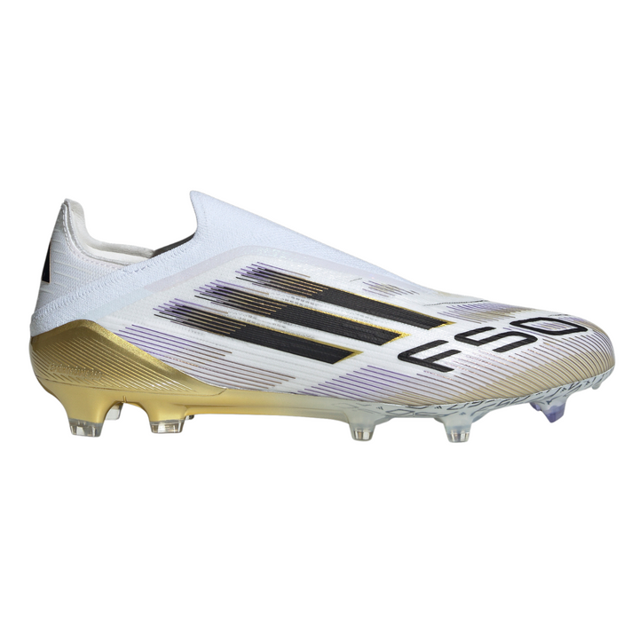 F50 Elite LL FG - White/Core Black/Gold Metallic
