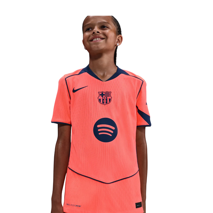 FC Barcelona Match Youth Third Shirt 25/26 by Nike at NUMBER 10 - Buy Now!