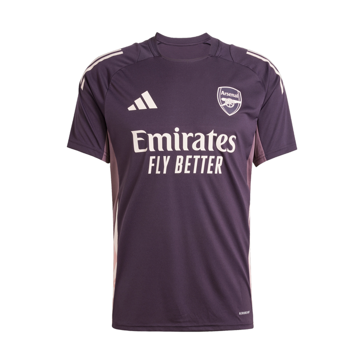 Arsenal Tiro Training Shirt 24/25 - Aurora Black by adidas at NUMBER 10 - Buy Now!