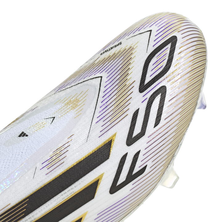 F50 Elite LL FG - White/Core Black/Gold Metallic