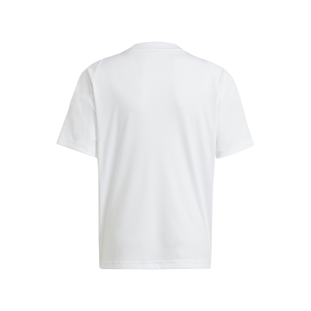 Messi Youth Training Shirt - White/Almost Blue by adidas at NUMBER 10 - Buy Now!