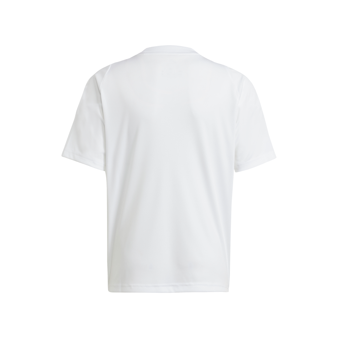 Messi Youth Training Shirt - White/Almost Blue by adidas at NUMBER 10 - Buy Now!