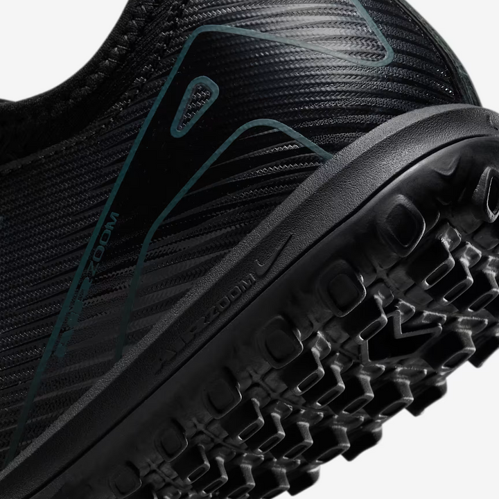 Jr Zoom Vapor 16 Academy TF - Black/Deep Jungle/Black