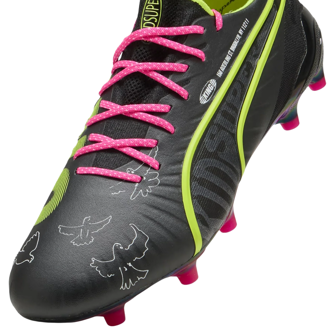 King Ultimate X KidSuper FG - Black/Electric Lime/Strong Gray/Ravish/White