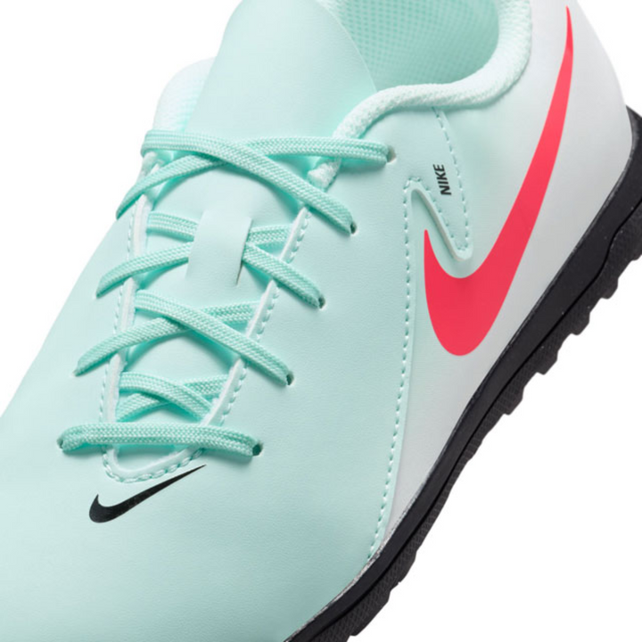 Jr Phantom GX II Academy TF - Mint/Atomic Red/Off Noir by Nike at NUMBER 10 - Buy Now!