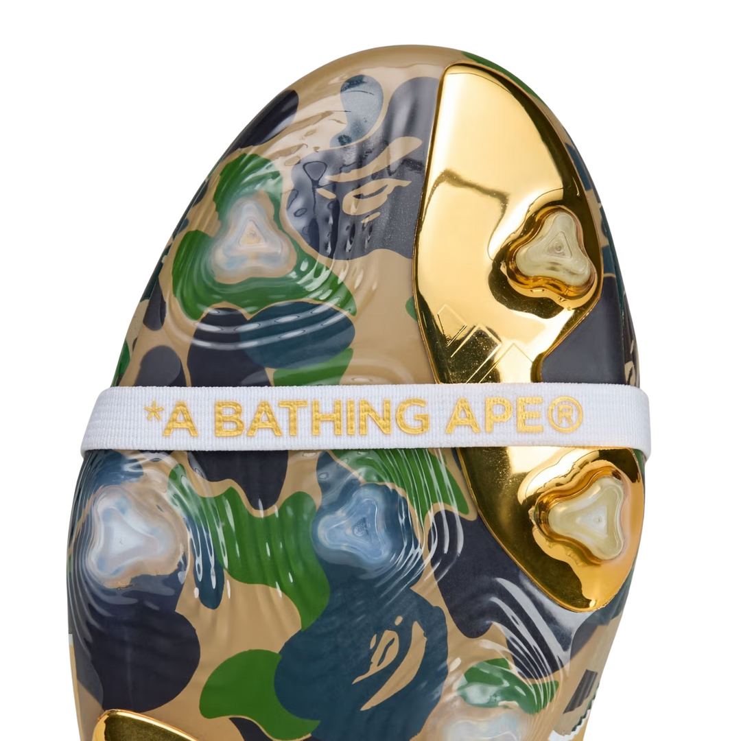 Predator X BAPE Elite FT FG - Hemp/Gold Metallic/White