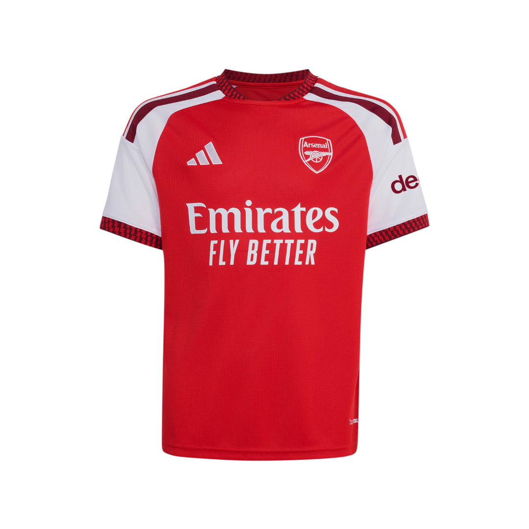 Arsenal Youth Home Shirt 26/27 by adidas at NUMBER 10 - Buy Now!
