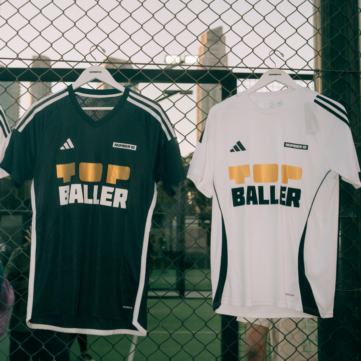 NUMBER 10 x TOP BALLER DXB English Black