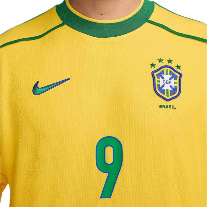 Ronaldo Brazil 1998 Reissued Home Shirt - Nike - NUMBER 10