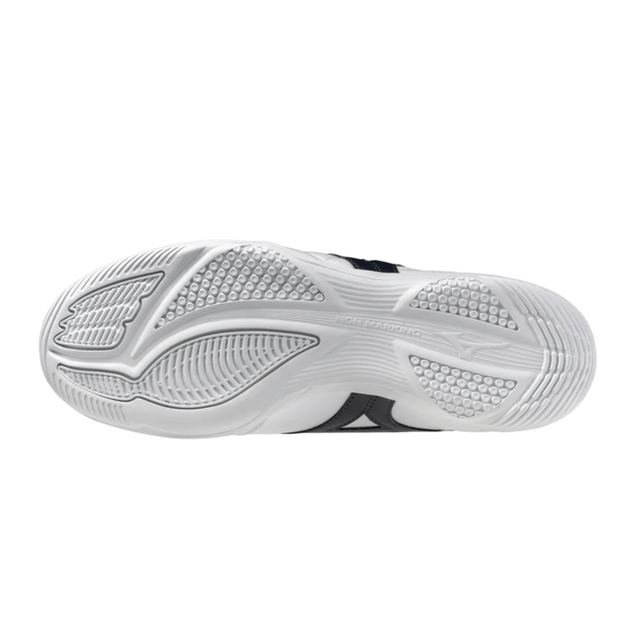 Morelia Sala Club TF - White/India Ink by Mizuno at NUMBER 10 - Buy Now!