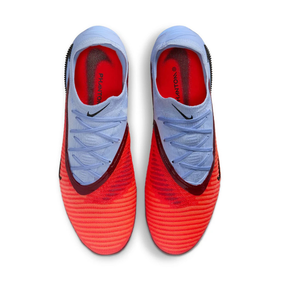 Phantom 6 Low Elite FG - Royal Tint/Bright Crimson by Nike at NUMBER 10 - Buy Now!