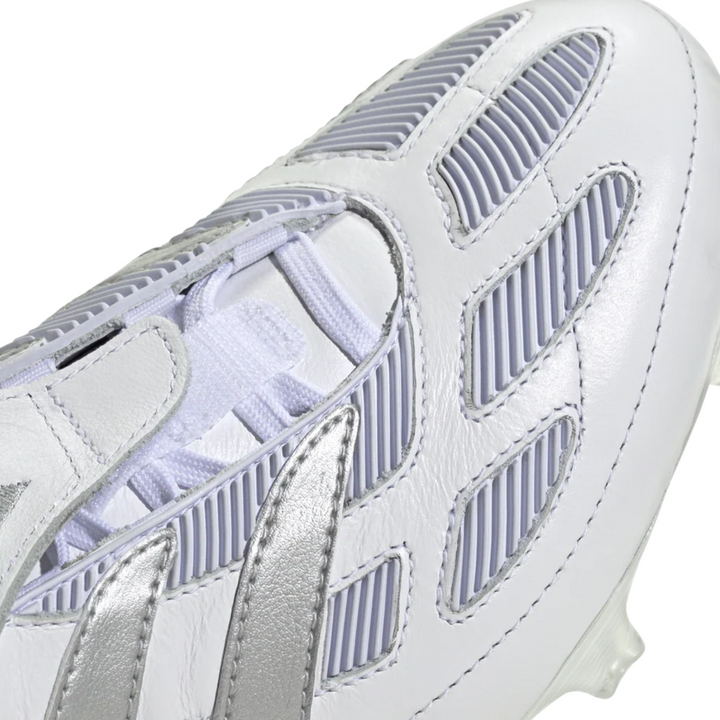 Predator Precision Elite FG - Cloud White / Silver Metallic / Iron Metallic