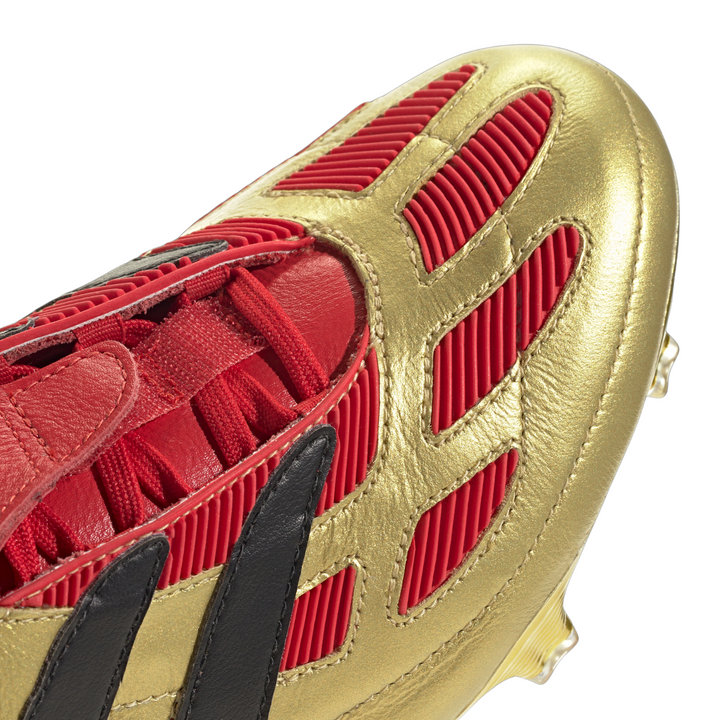 Predator Precision ZZ FG - Gold Metallic/Core Black/Collegiate Red