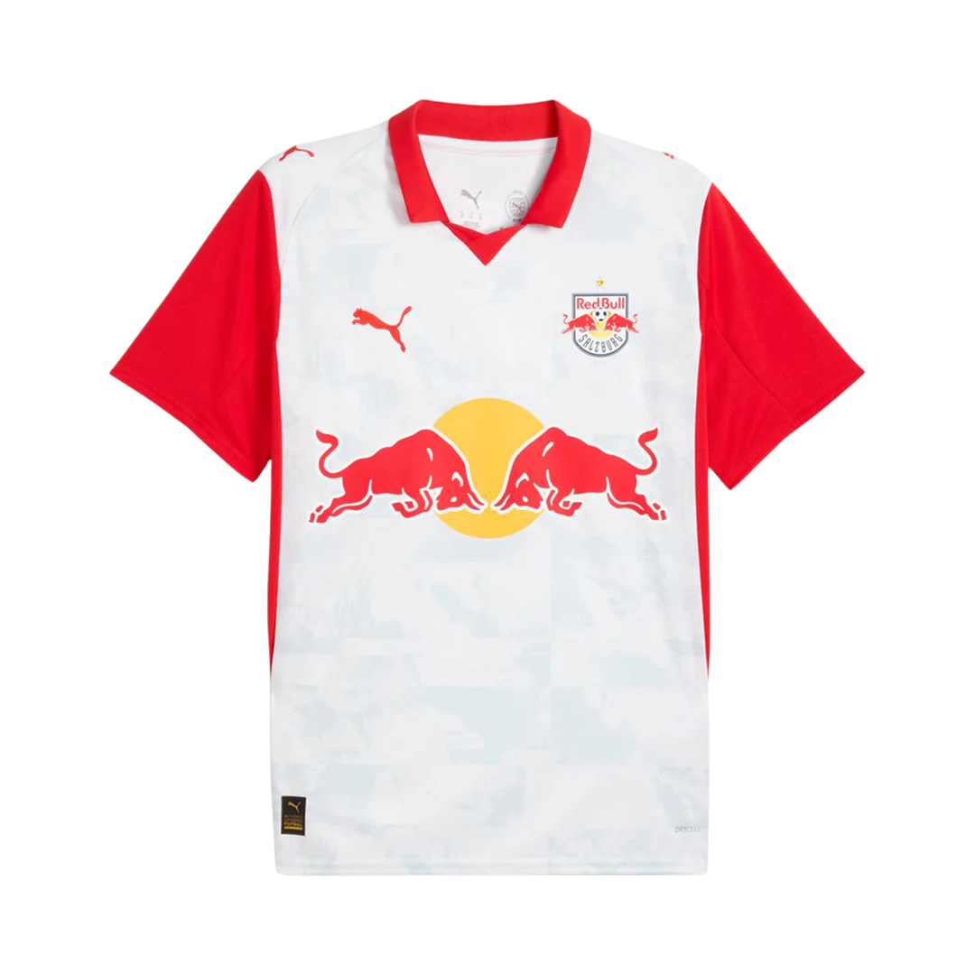 Red Bull Salzburg Stadium Home Shirt 25/26 by Puma at NUMBER 10 - Buy Now!
