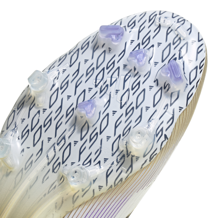 F50 Elite LL FG - White/Core Black/Gold Metallic
